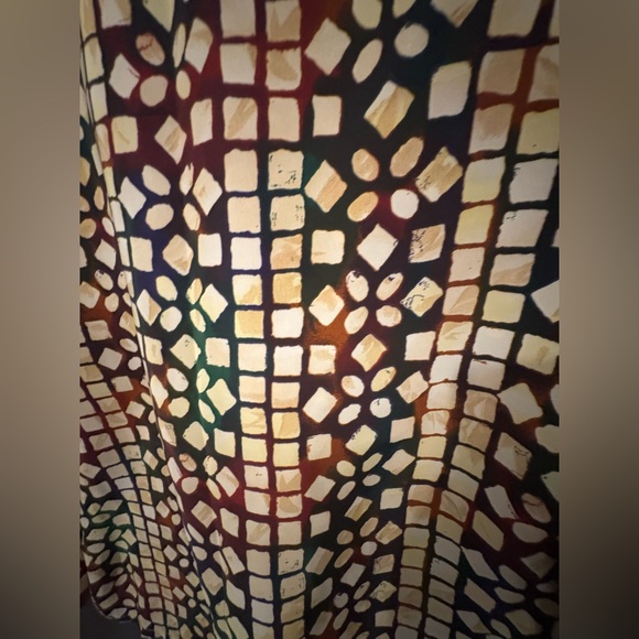 Bundle 3 for $25. Vintage 90’s Multicolor Geometric Button Down Shirt. Size M. - Picture 4 of 4